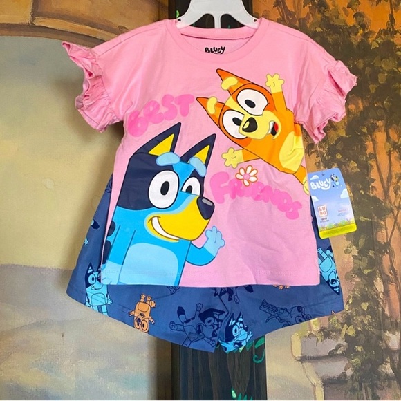 bluey Other - Bluey Matching Outfit Set